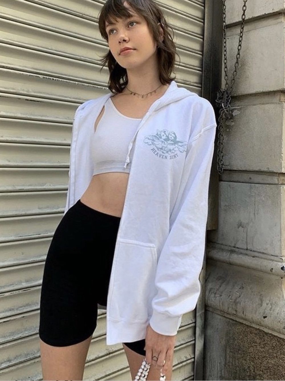 Brandy Melville Heaven Sent Hoodie